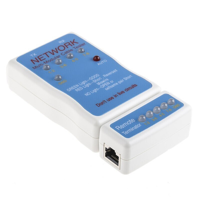 RS PRO Network Tester RJ11, RJ45