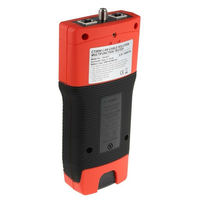 RS PRO Cable Tester Cat 5e, Cat 6, Cat 6a, Coaxial, LAN, STP, UTP