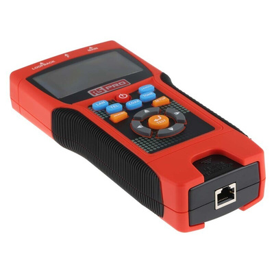 RS PRO Cable Tester Cat 5e, Cat 6, Cat 6a, Coaxial, LAN, STP, UTP