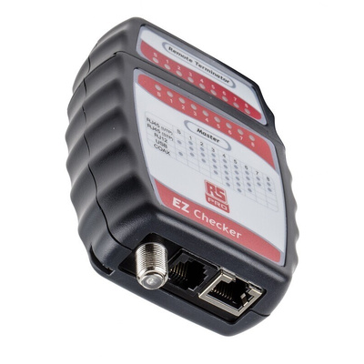 RS PRO Cable Tester BNC, RJ11, RJ45