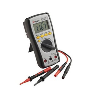Megger AVO410 Handheld Digital Multimeter, True RMS, 10A ac Max, 10A dc Max, 750V ac Max - RS Calibrated