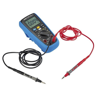 Metrix MTX204 Handheld Digital Multimeter, True RMS, 10A ac Max, 10A dc Max, 750V ac Max - UKAS Calibrated