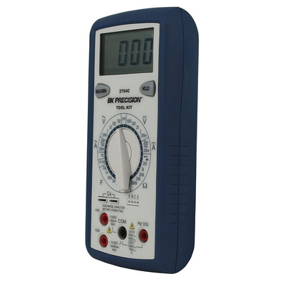 BK Precision BK2704C Handheld Digital Multimeter, 10A ac Max, 10A dc Max, 750V ac Max