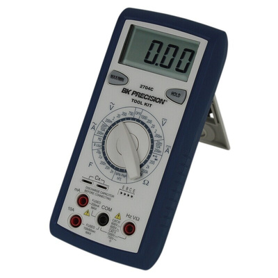 BK Precision BK2704C Handheld Digital Multimeter, 10A ac Max, 10A dc Max, 750V ac Max