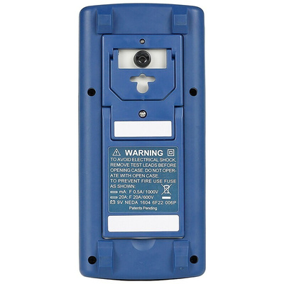 BK Precision BK393 Handheld Digital Multimeter, True RMS, 20A ac Max, 20A dc Max, 750V ac Max - UKAS Calibrated