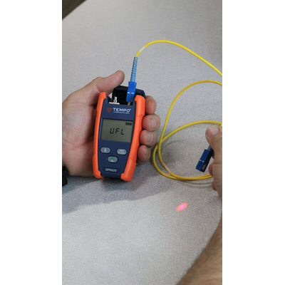 Tempo OPM220 Single Mode & Multimode Fibre Optic Power Meter