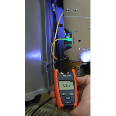 Tempo OPM220 Single Mode & Multimode Fibre Optic Power Meter