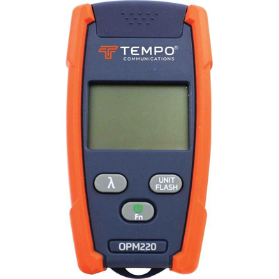 Tempo OPM220 Single Mode & Multimode Fibre Optic Power Meter