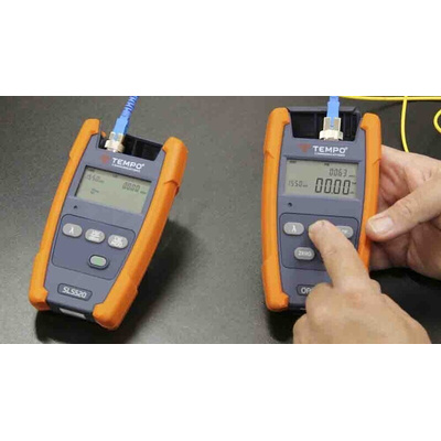 Tempo OPM510, SLS520, SLS525 Single Mode & Multimode Fibre Optic Test Kit