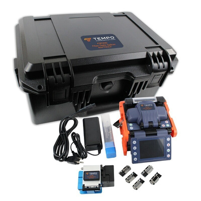 Tempo Core Alignment FSP200 Optic Fiber Fusion Splicer & Cleaver Kit