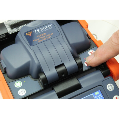 Tempo Core Alignment FSP200 Optic Fiber Fusion Splicer & Cleaver Kit