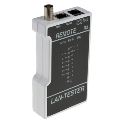 RS PRO Cable Tester Coaxial, STP, UTP
