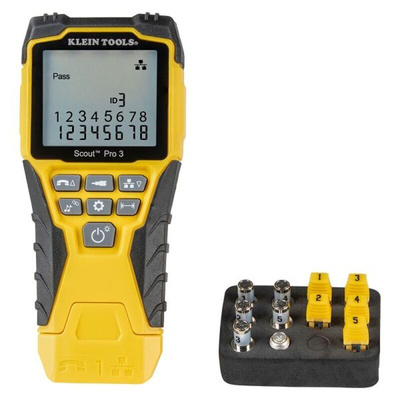 Klein Tools Cable Tester RJ11, RJ12, RJ45, VDV501-851