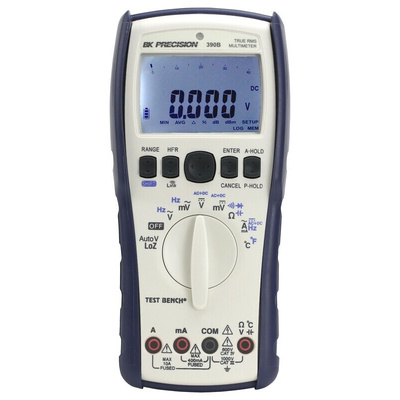 AAF BK390B Digital Multimeter, 10A ac Max, 10A dc Max, 1000V ac Max