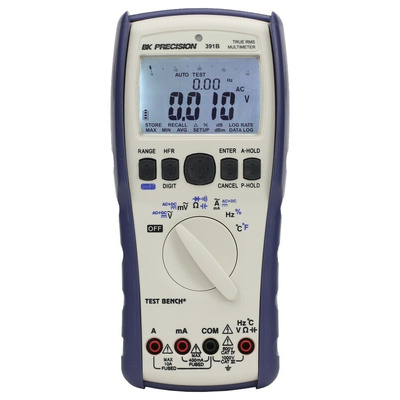 AAF BK391B Digital Multimeter, 10A ac Max, 10A dc Max, 1000V ac Max