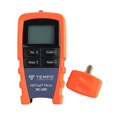 Tempo Cable Tester Coaxial, STP, UTP, NC-100