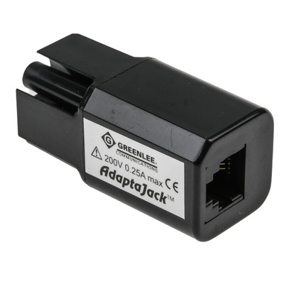 Greenlee Telecom Test Equipment RJ11 to Krone Plug Adapter for Telecom Networks
