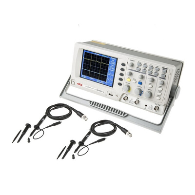 RS PRO IDS6052U Digital Portable Oscilloscope, 2 Analogue Channels, 50MHz - RS Calibrated