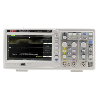 RS PRO RSDS1152CML+ Digital Bench Oscilloscope, 2 Analogue Channels, 150MHz