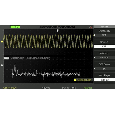 RS PRO RSDS 1052 DL + Digital Bench Oscilloscope, 2 Analogue Channels, 50MHz - RS Calibrated