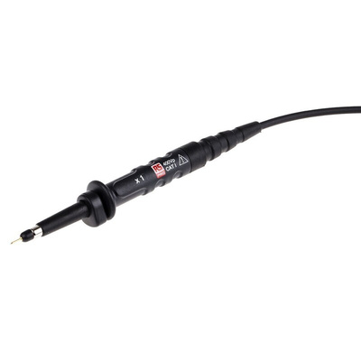 RS PRO Oscilloscope Probe, Passive Type, 25MHz, 1:1, BNC Connector