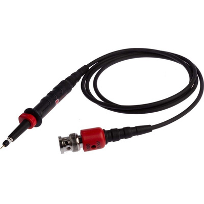 RS PRO Oscilloscope Probe, Passive Type, 300MHz, 1:100, BNC Connector