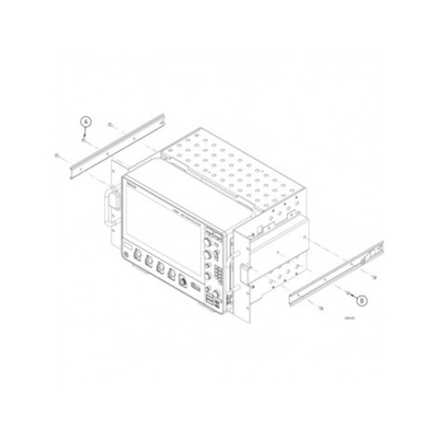 Tektronix RM3 Oscilloscope Rack Mount Kit, For Use With Oscilloscope