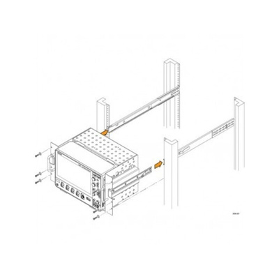Tektronix RM3 Oscilloscope Rack Mount Kit, For Use With Oscilloscope