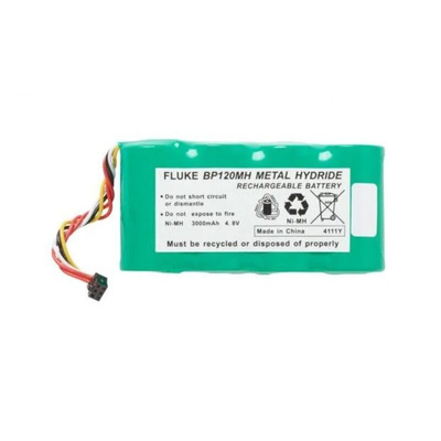 Fluke Oscilloscope Battery Pack BP120, For Use With 120 Series, 43 Series, 43B Series, NiMH