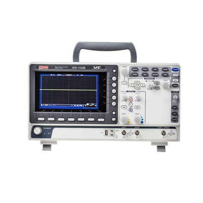 RS PRO IDS1102B Digital Bench Oscilloscope, 2 Analogue Channels, 100MHz