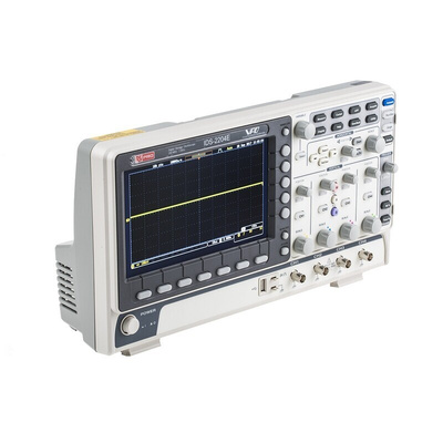 RS PRO IDS2204E Digital Portable Oscilloscope, 4 Analogue Channels, 200MHz - RS Calibrated