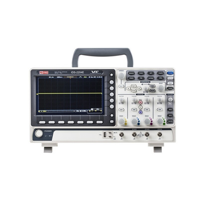 RS PRO IDS2204E Digital Portable Oscilloscope, 4 Analogue Channels, 200MHz - RS Calibrated