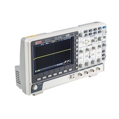 RS PRO IDS2204E Digital Portable Oscilloscope, 4 Analogue Channels, 200MHz - UKAS Calibrated