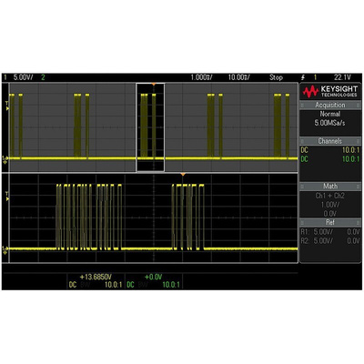 Keysight Technologies Oscilloscope Software for Use with EDUX1102A Digital Oscilloscope, EDUX1102G Digital Oscilloscope