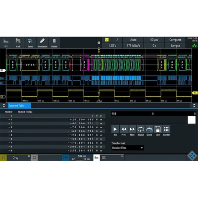 Rohde & Schwarz Oscilloscope Software for Use with RTB2000 Digital Oscilloscope