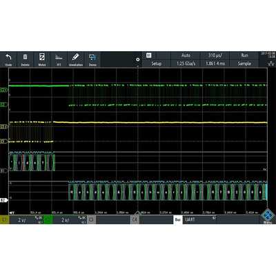 Rohde & Schwarz Triggering & Decoding Oscilloscope Software for Use with RTB2000 Digital Oscilloscope