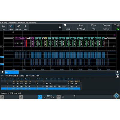 Rohde & Schwarz Oscilloscope Software for Use with RTB2000 Digital Oscilloscope