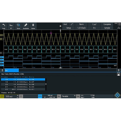 Rohde & Schwarz Oscilloscope Software for Use with RTB2000 Digital Oscilloscope