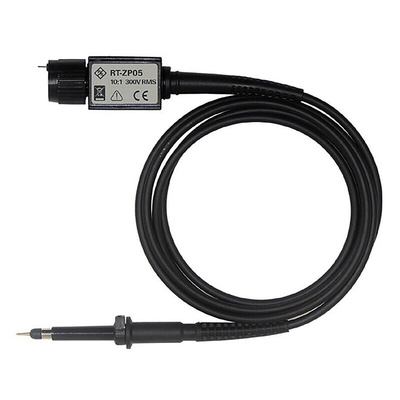 Rohde & Schwarz RT-Z Series RT-ZP05 Oscilloscope Probe, Passive Type, 500MHz, 1:10, BNC Connector