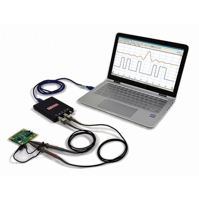 RS PRO 2205A Analogue PC Based Oscilloscope, 2 Analogue Channels, 20MHz