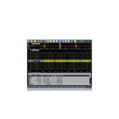 Rohde & Schwarz MIL-STD-1553 Trigger & Decode Oscilloscope Software for Use with RTC3000 Oscilloscope