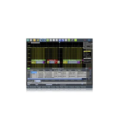 Rohde & Schwarz CAN-FD Oscilloscope Software for Use with RTE Oscilloscope, RTH Oscilloscope, RTO Oscilloscope