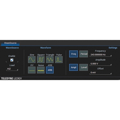 Teledyne LeCroy Oscilloscope Software for Use with T3DSO1000 Series Oscilloscopes