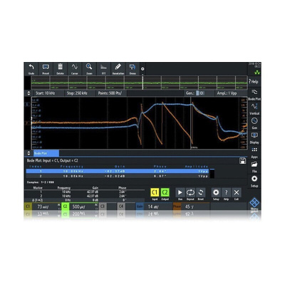 Rohde & Schwarz Oscilloscope Software for Use with RTB2000 Oscilloscope