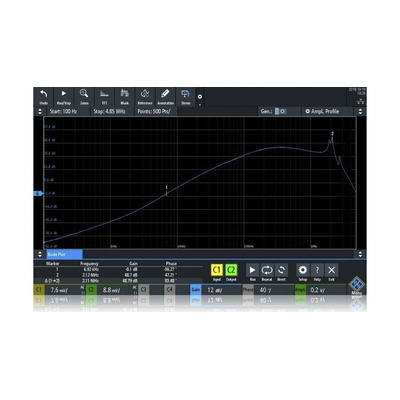 Rohde & Schwarz Oscilloscope Software for Use with RTB2000 Oscilloscope