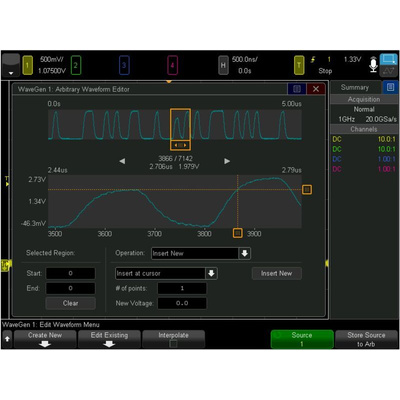 Keysight Technologies Arbitrary Waveform Generator Waveform Generator for Use with P924xA Series Oscilloscopes