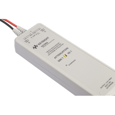 Keysight Technologies N Series N2790A Oscilloscope Probe, Differential, High Voltage Type, 100MHz, 1:50, 1:500, BNC