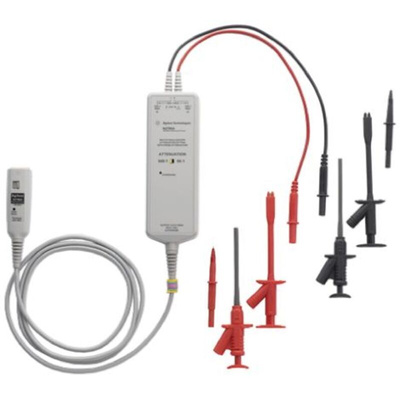 Keysight Technologies N Series N2791A Oscilloscope Probe, Differential Type, 25MHz, 1:10, 1:100, BNC Connector