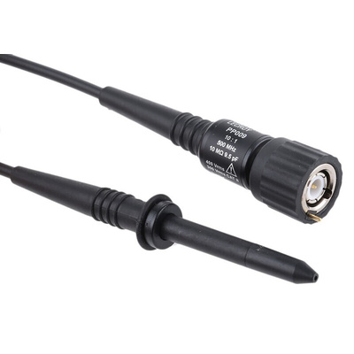 Teledyne LeCroy PP Series PP009-1 Oscilloscope Probe, Passive Type, 500MHz, 1:10, BNC Connector