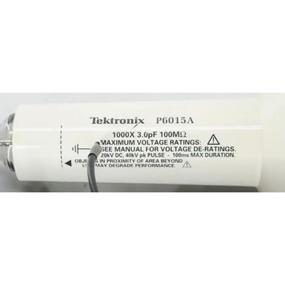 Tektronix P6015A Oscilloscope Probe, High Voltage Type, 75MHz, 1:1000